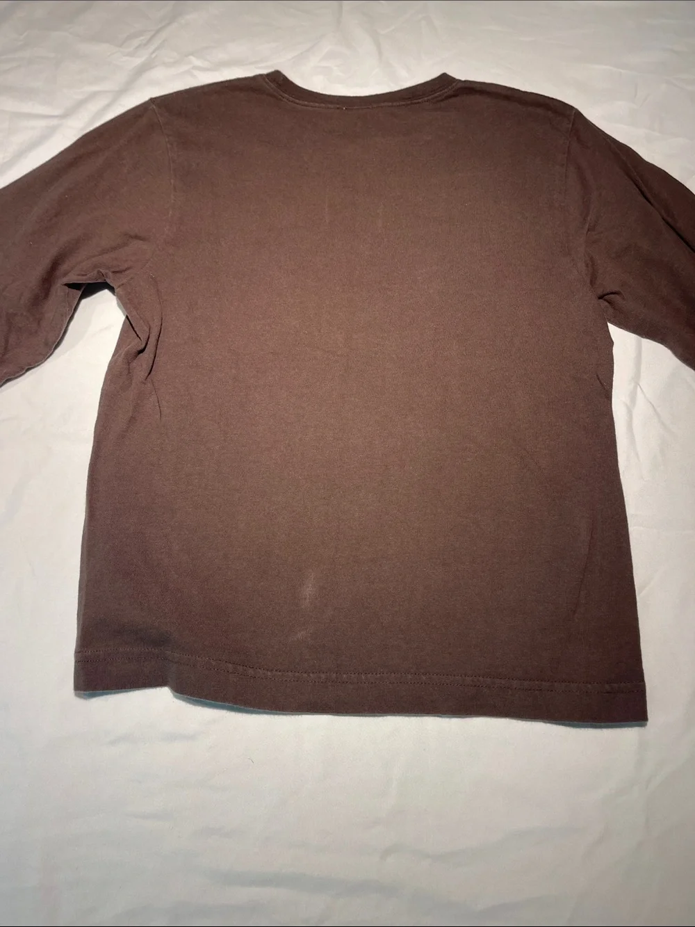 Gymboree Brown Long-Sleeve Tee with Light Blue Helicopter Graphic